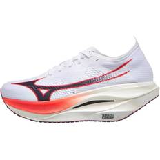 Mizuno Dam Skor Mizuno Wave Rebellion Pro 3 Löparskor - White/Baritone Blue/Fiery Coral