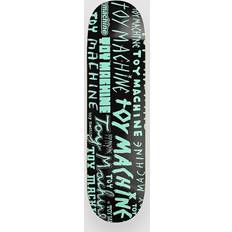 Decks Toy Machine Word Marks 8.25 Skateboard Deck