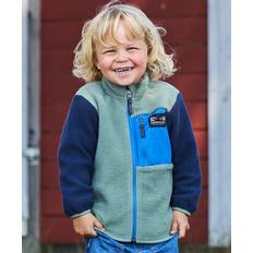 Grøn Fleecetøj Didriksons Anten Full Zip Light Moss - Grøn
