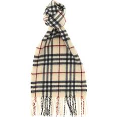 Scarfs Burberry Childrens Check Cashmere Scarf - Beige