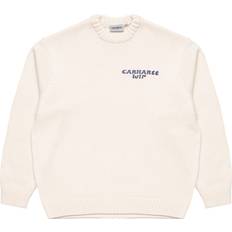 Men - Natural Jumpers Carhartt WIP Knitted Helix Sweatshirt - Beige