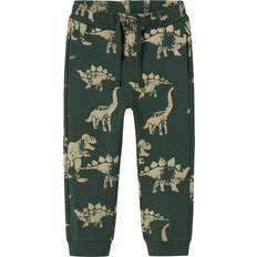 Grøn Bukser Børnetøj Name It Nilaus Sweatpants Garden Topiary - Grøn