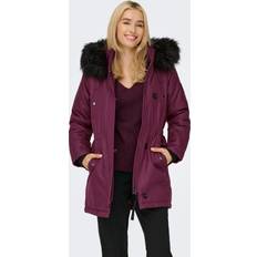 Down Coats & Padded Coats - Purple Only Onliris Parka