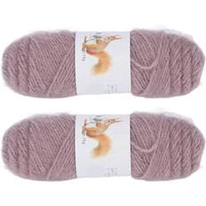 2pcs Crochet Yarn Hand Knitted Diy Production