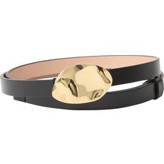 Calvin Klein Women Belts Calvin Klein Stone Lock Slouchly Belt 15mm - Black