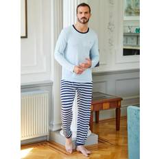 Breathable - Men Sleepwear British Boxers Bamboo Pyjama Set - Maritime