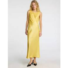 Selected Femme Selene Satin Cowl Back Maxi Slip Dress - Selene