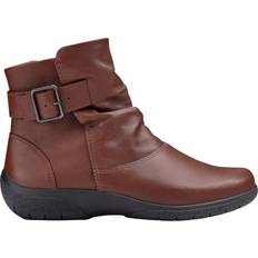 Nubuck Ankle Boots Hotter Rumour Nubuck Ankle Boots - Walnut