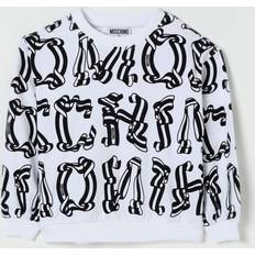 White Knitted Sweaters Moschino Sweater Kids - White
