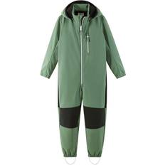 Zipper Snowsuits Reima Kid's Nurmes Overall - Green Clay (5100007B-8680)