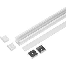 Aluminiumsprofil Model L 20mm LED Strip Hvid