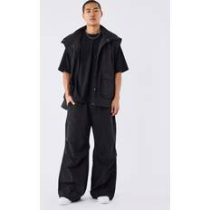 Cut-Out Trousers & Shorts Project X Paris Oversized Cut-Out Trousers - Noir