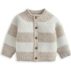 Randiga Koftor Barnkläder Mamas & Papas Baby Unisex Stripe Cardigan Cream