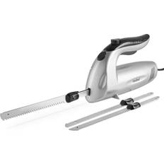 Electric Carving Knife With Two Serrated Blades