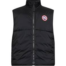 Canada Goose Veste Canada Goose Lodge Vest Uld Med Dunfyld - Black