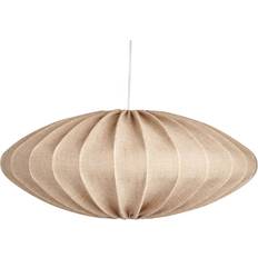 Lampskärmar Watt & Veke Ellipse 65 cm Linne Sand Beige Lampskärm ∅ 65cm