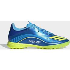 Vuxen Sportskor adidas F50 Messi League Turf Fotbollsskor - Royal Blue/Gul/Semi Blue Burst
