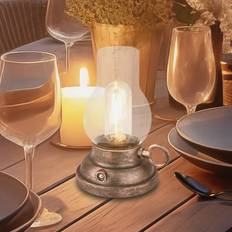 Bronze - IP44 Bordlamper Briloner LED Bronzefarvet 18 cm Bordlampe