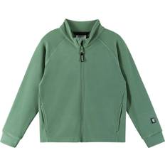 Grøn Fleecetøj Reima Fleecetrøje Kids Fleece Sweater - Tarpeen Green Clay