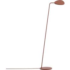 Muuto Golvlampor & Markbelysning Muuto Leaf Floor Lamp Copper Brown 22 x 118 cm Golvlampa