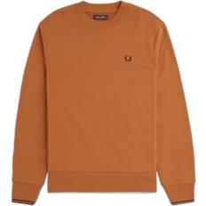 Fred Perry Black Jumpers Fred Perry Round Neck Sweatshirt - Noir