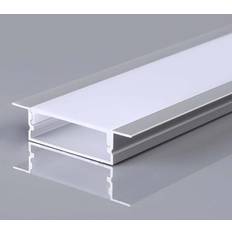 Sølv Lyskæder & LED bånd V-TAC Bred Aluprofil 2 Meter 2000x30x10 mm LED bånd