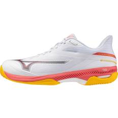 Mizuno Men Racket Sport Shoes Mizuno Wave Exceed Court All Shoe Men - Weiß/Calypso Coral/Citrus