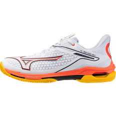 Adidas Yeezy Sport Shoes Mizuno Wave Exceed Tour 6 CC Tennis - Weiß/Fiery Coral