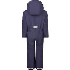 Purple Overalls Trollkids Kid's Isfjord Snowsuit - Blue