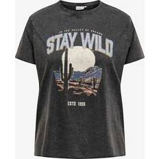 Curve Carlucy Life Reg T-shirt - Svart