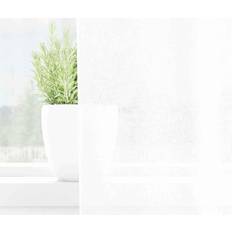 Gardiner & Tillbehör vidaXL Gardiner Med Gardiner 2 Pcs Vit Polyester