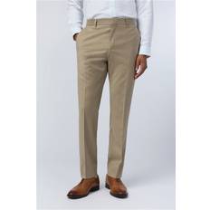 Ted Baker Trousers Ted Baker Slim Fit Flannel Trouser - Beige