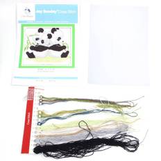 Panda 14CT Embroidery Kit 30 x 27 cm
