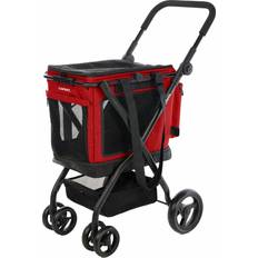 Röda Shoppingvagnar Carlett Shoppingvagn Cube P