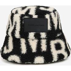 Marc Jacobs Kid's Faux Shearling Bucket Hat - Black