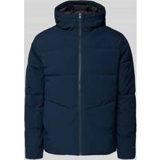 Jack & Jones Hooded Puffer Jacket Navy