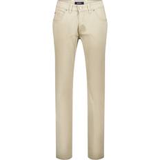 Herren Hose Beige Baumwolle