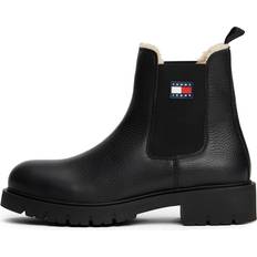 Fleece Chelsea boots Tommy Jeans Chelsea Fodrade Ankelkängor Läder Ankelkängor - Marinblå/Röd/Svart/Vit