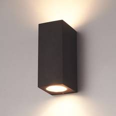 Selma LED Wandleuchte Schwarz Up Down Licht