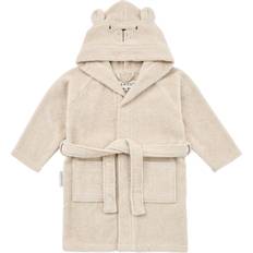 Ekologisk bomull Morgonrockar Barnkläder Liewood Lily Polarbear Bathrobe - Sandy