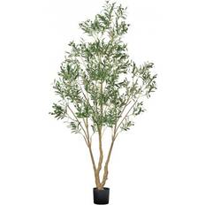 VEVOR 240 cm Oliventræ Høj Med Potte Kunstig plante