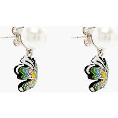 Hattie Stewart Butterfly Pearl Earrings