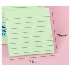 Multicoloured Sticky Notes Saudism Lined Sticky Notes 3x3 Inch Post