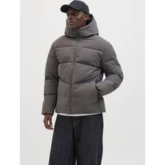 Jack & Jones Jakker Jack & Jones Vinterjakke Med Hætte Grå
