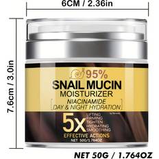 Balm Facial Creams Temu Snail Mucin 95% Face Cream 50g
