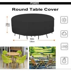 Patio Furniture Cover Round Outdoor