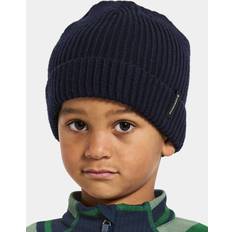 Enfärgade Mössor Barnkläder Didriksons Bus Kids Beanie 2 Kläder Mössa - Navy