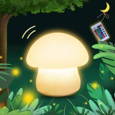 Rechargeable Multi Color LED Mushroom