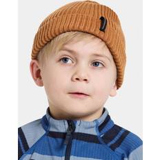 Didriksons Ensfarvet Tilbehør Didriksons Bus Kids 2 Hue Almond Tree - Brun