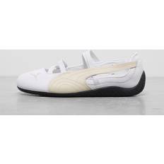Puma Gul Ballerinasko Puma Speedcat Ballet Leather Shoes Women - White/Alpine Snow